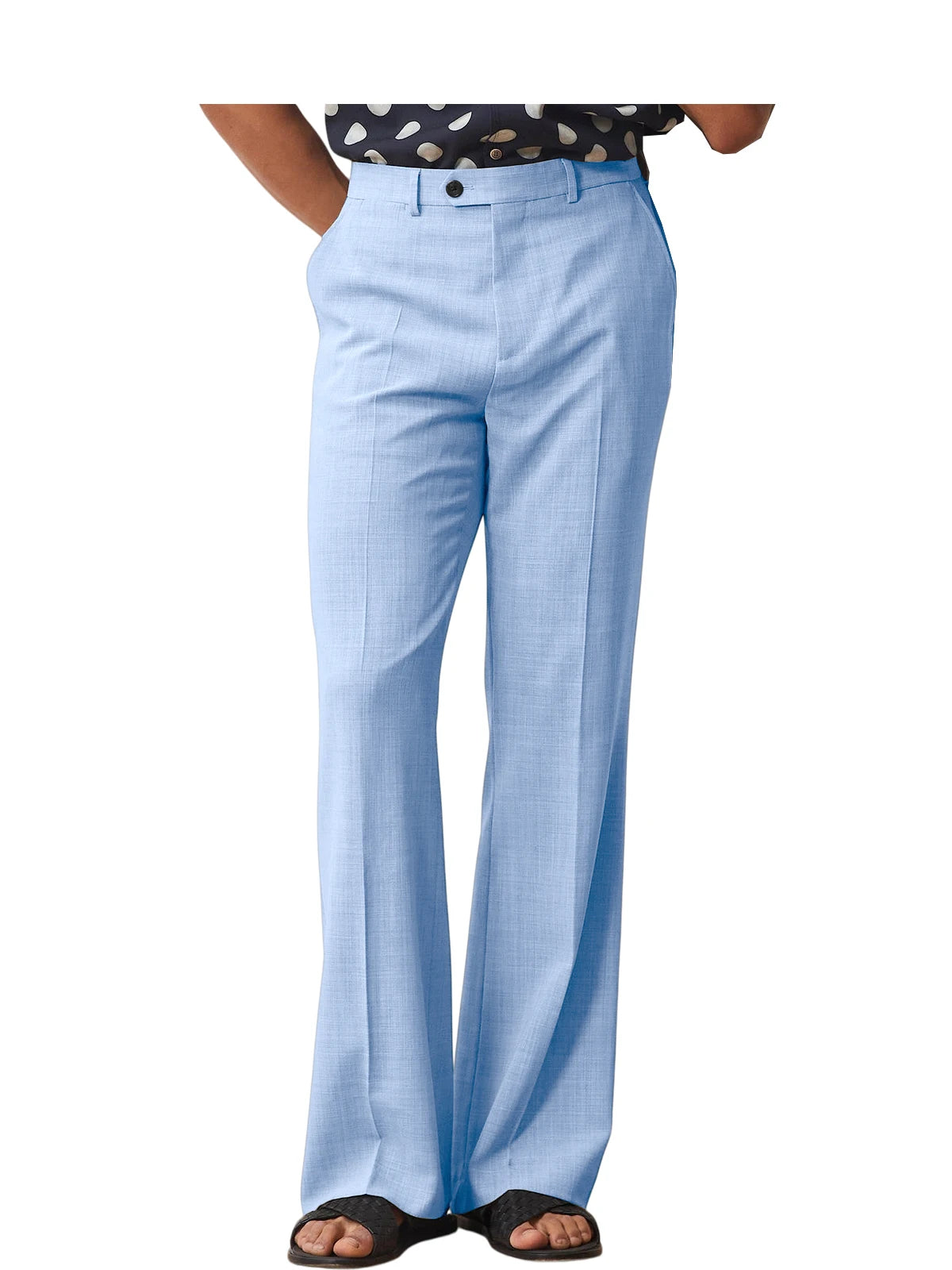 Old Money Micro Flare Pants High Waist Slim Fit