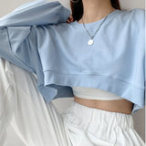 Stylish Korean Loose Women Sweatshirts