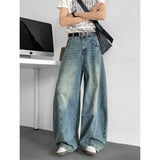 Weiche Baggy BF Jeans für Damen