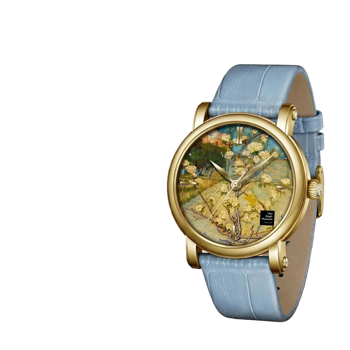 Van Gogh Almond Art Watch