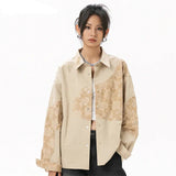 Camisa Blusa Patchwork Estilo Y2K