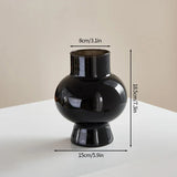 Creative Glass Flower Vintage Vase