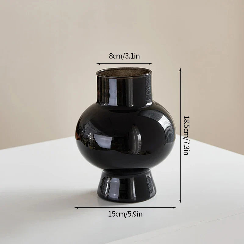 Creative Glass Flower Vintage Vase