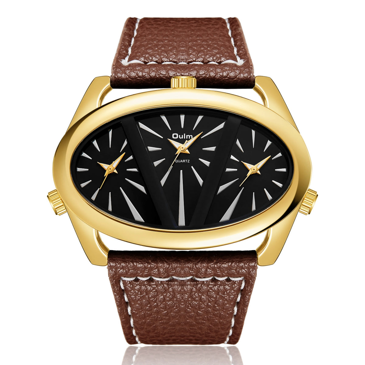 Multi-Time Zone Military Male Watch