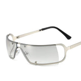 Y2K Futuristic Rectangle Glasses