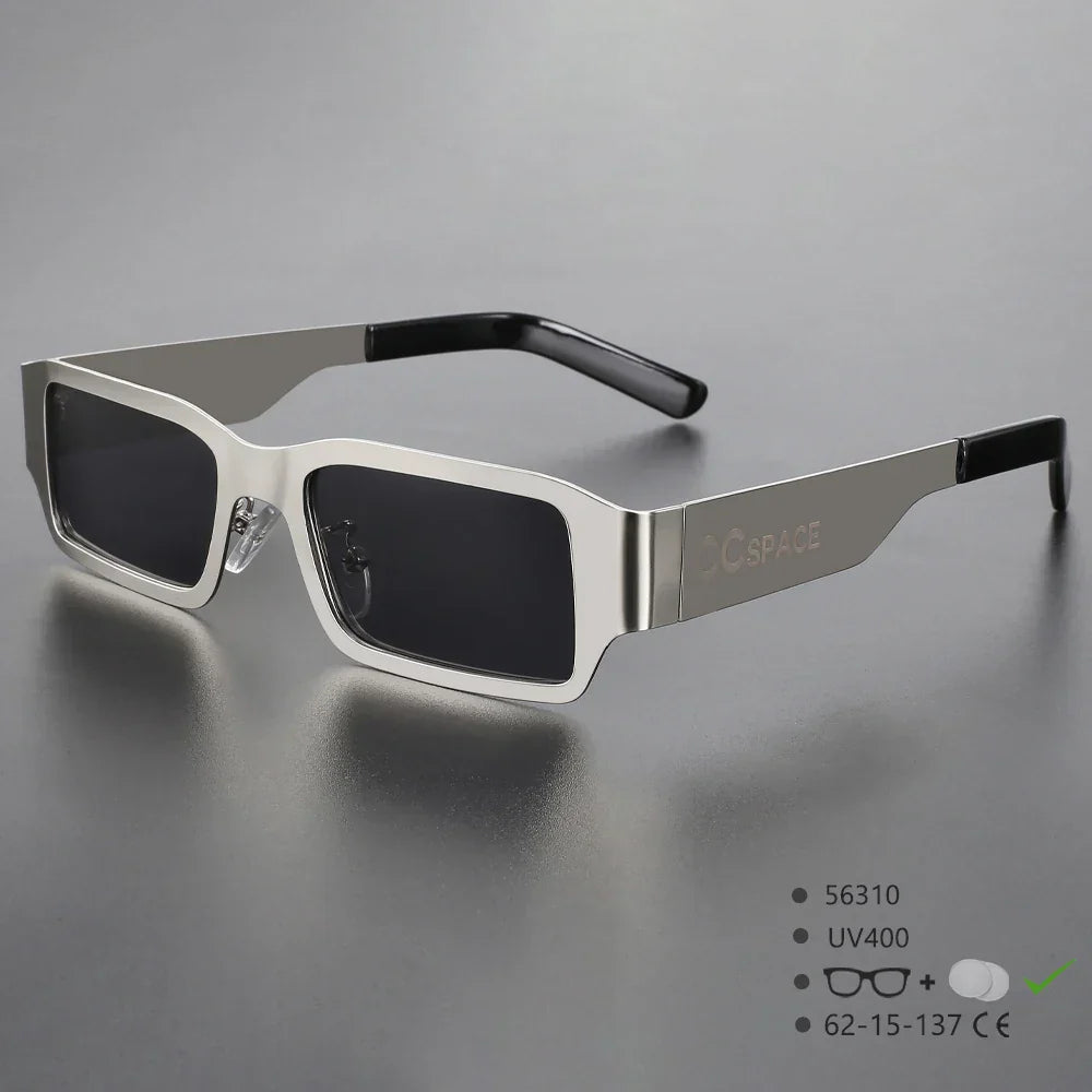 Gafas de sol rectangulares cyberpunk