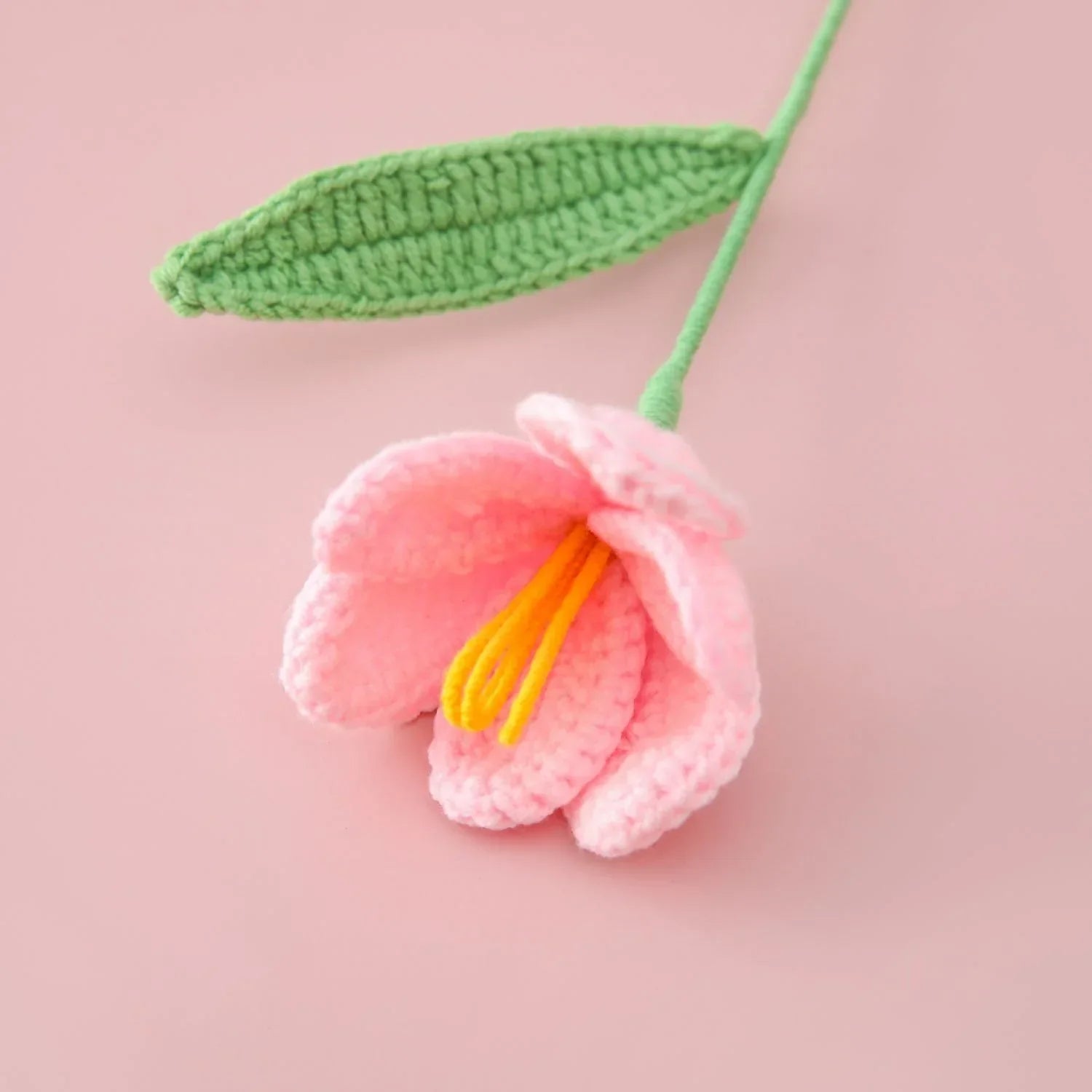 Vintage Tulips Crochet Flowers Handmade