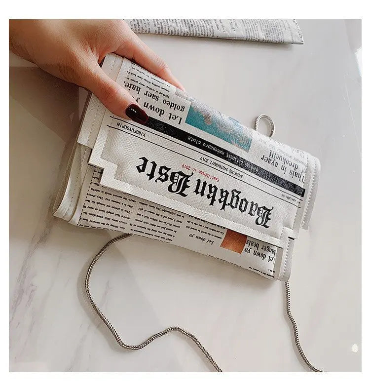 Newspapers Cross Bags