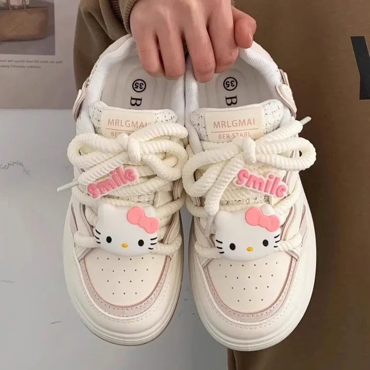 Soft Girl Hello Kitty Dreamcatcher Sneakers
