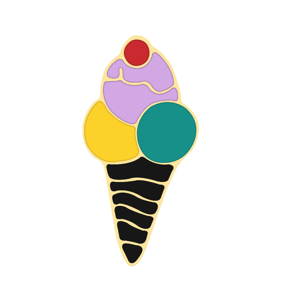 Enjoy Summer Holiday Brooches