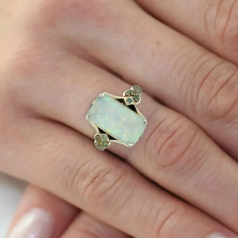 Turquoise Rectangular Ring