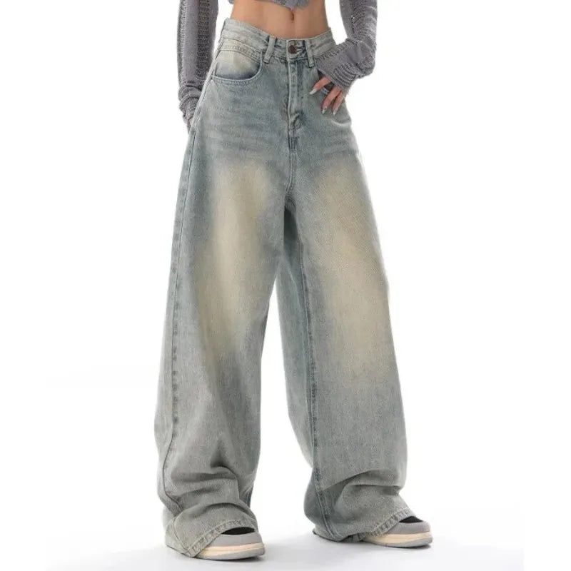 Y2K Low Rise Baggy Denim Jeans