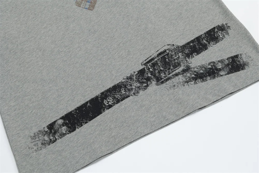 Creative Print Summer T-Shirt