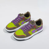 School Retro Multicolor Star Sneakers for Couples