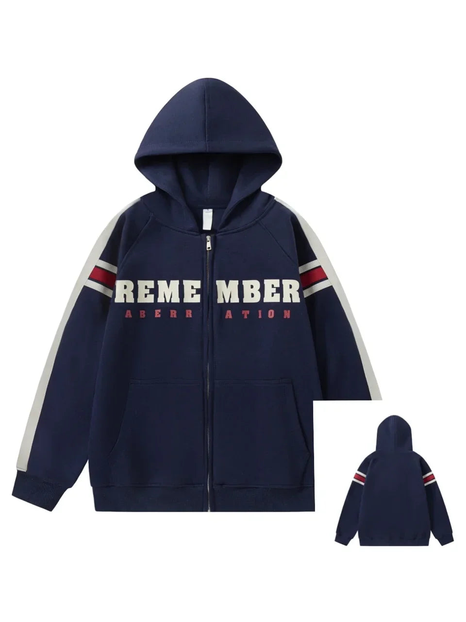 Y2K Style Zip-up Hoodie