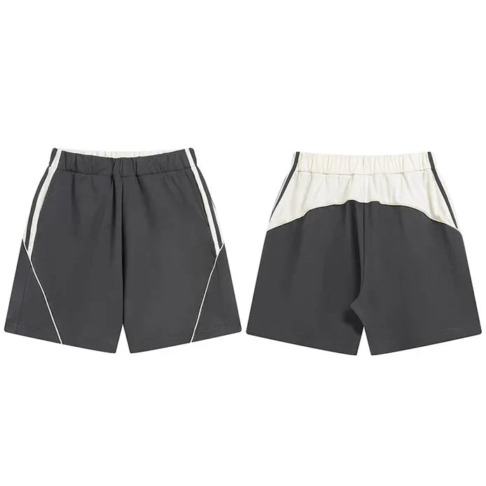 Varsity Patchwork Baggy Short