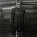 Suéter Estampado de Terciopelo Grueso Vintage