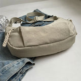 Y2K Nylon Fabric Women's Shoulder Bag