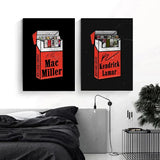 Cigarette Case Singer Star Poster