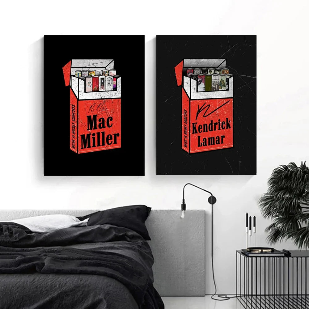 Cigarette Case Singer Star Poster