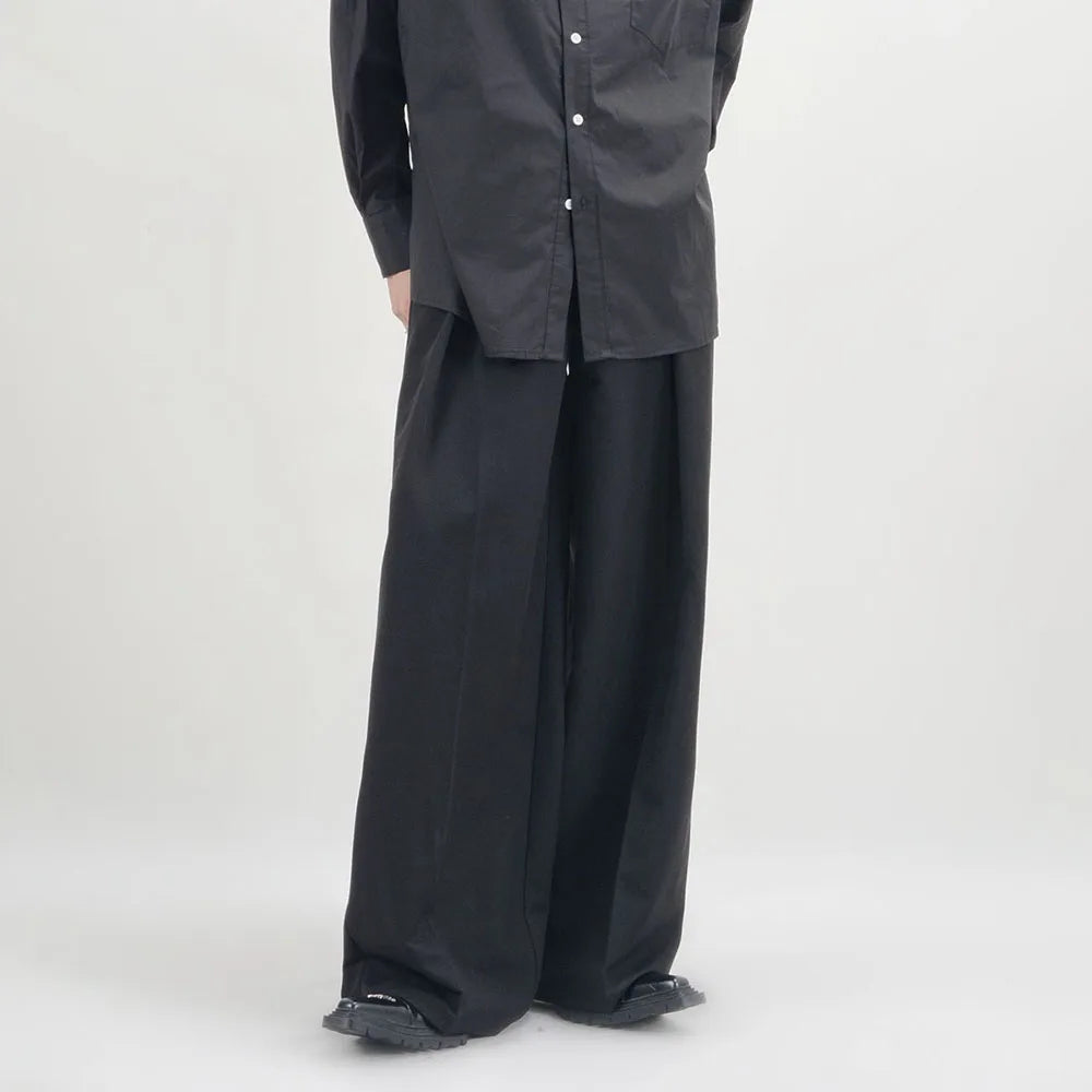 Grunge Pleated Style Pants