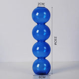 Blue Candle Holder Vase