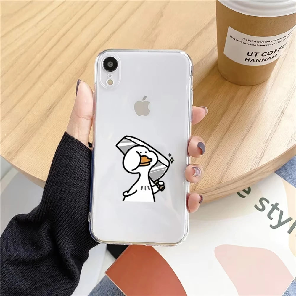 Funny Duck iPhone Case