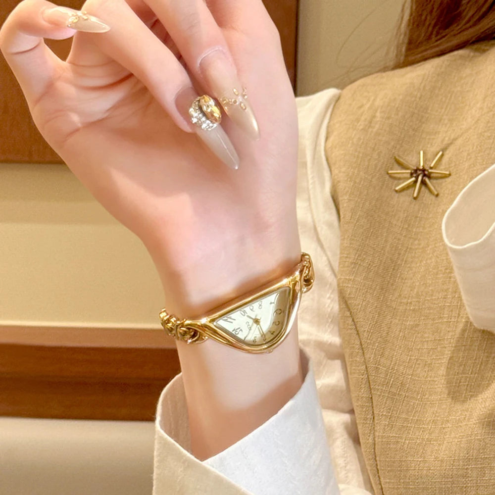 Irregular Triangle Wrist Watch