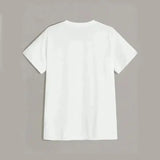Baumwoll-T-Shirt mit Beerenarten-Grafik