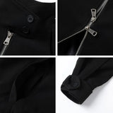 Corporate Girlie Minimalist Business Bomber Jacket