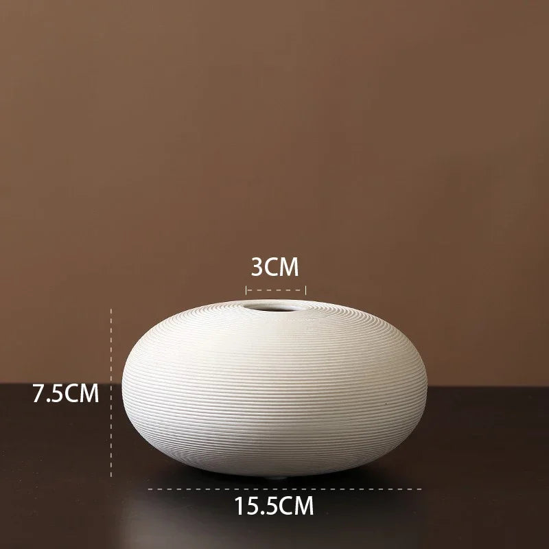 Handgefertigte Kunst-Zen-Keramik-Vintage-Vase