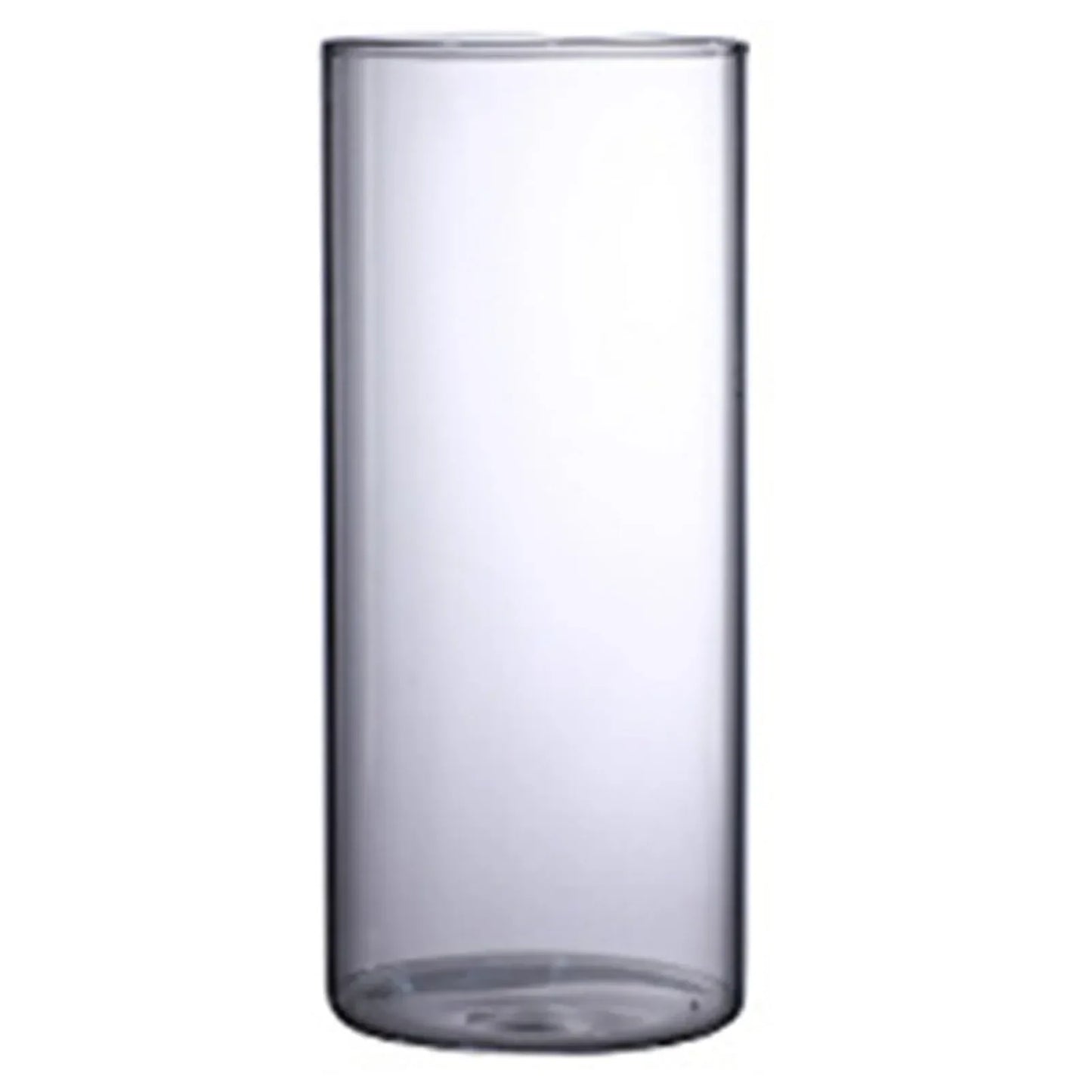 Vintage Minimalist Glass Vase Cylinder Flower