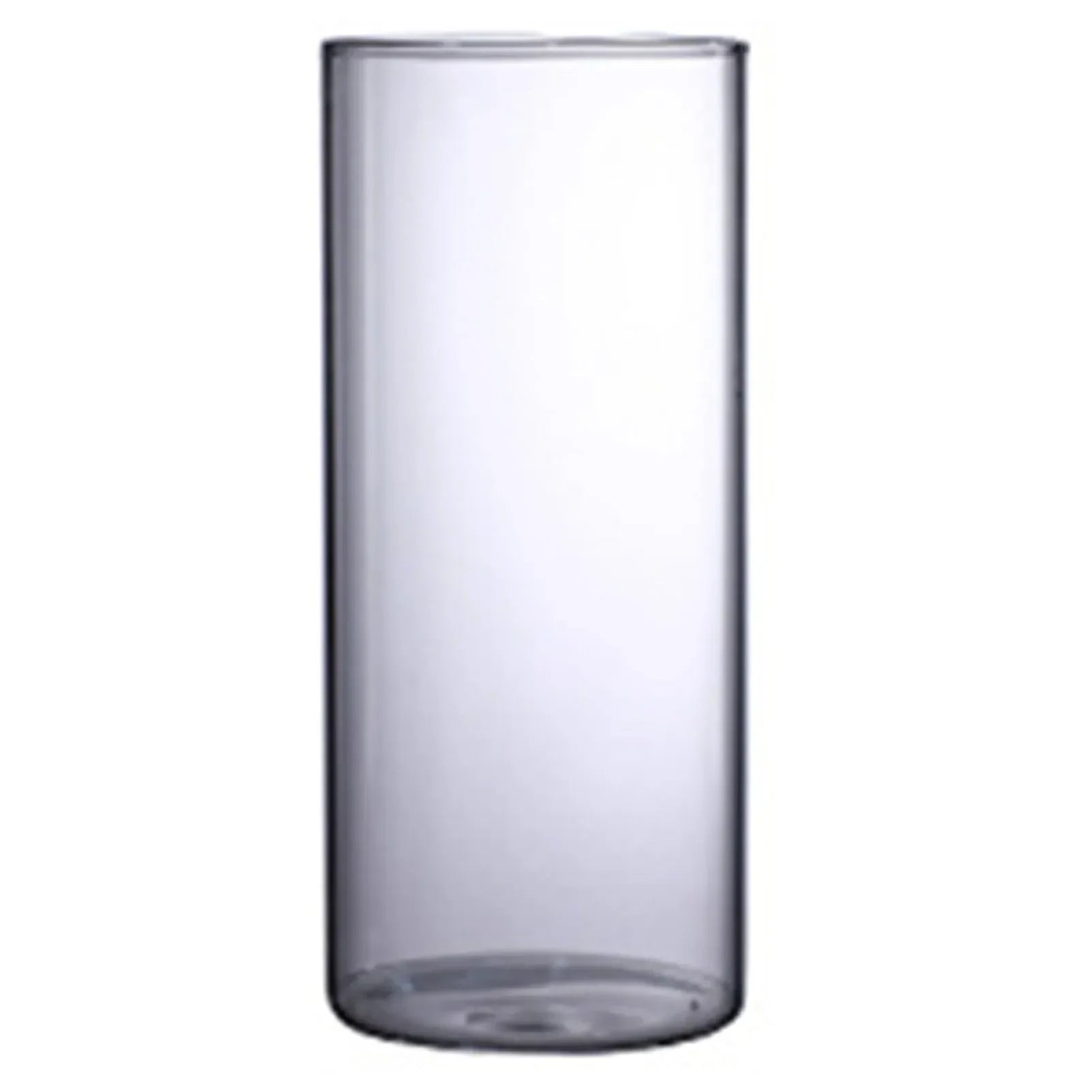 Vintage Minimalist Glass Vase Cylinder Flower