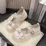 Zapatos Cyberpunk De Color Sólido Para Mujer