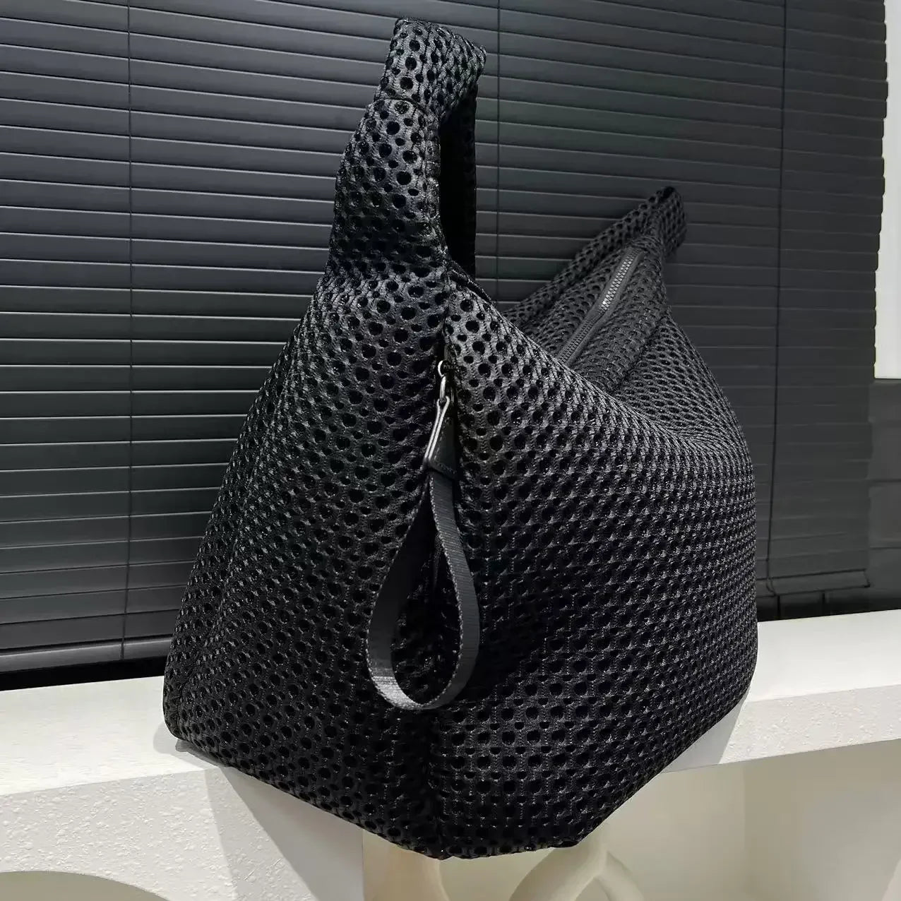 Y2K Mesh Shoulder Bag