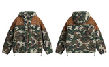 Luxury Camouflage Plush Hoodie