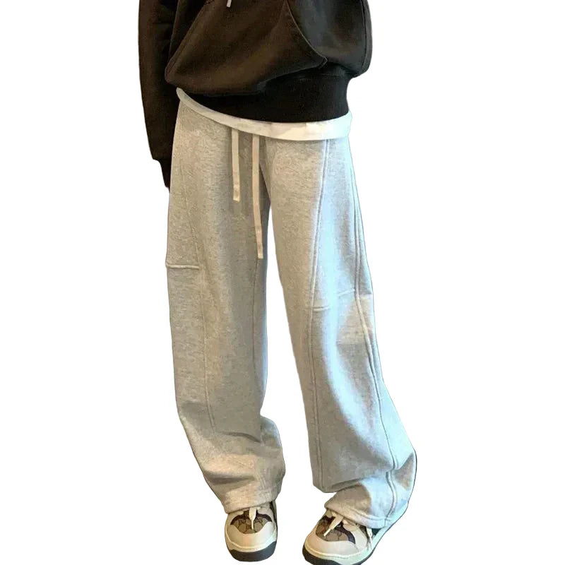 Vintage High Waist Straight Leg Sweatpants