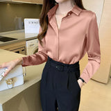 Corporate Girl Silk Shirt