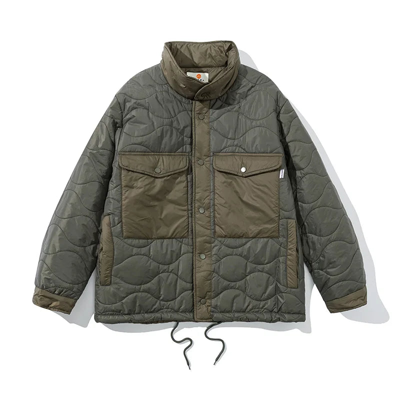 Quilted Padded Winter Puffer Jacket