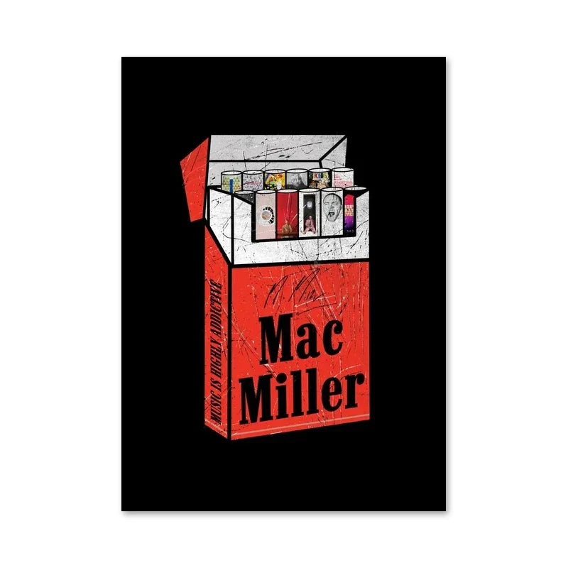 Cigarette Case Singer Star Poster