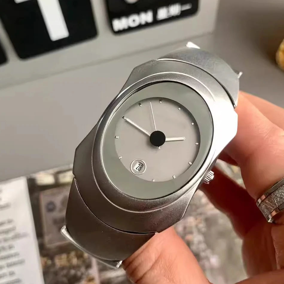 Y2K Men's Minimalist Futuristic Watch