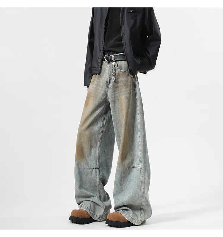 Rusty Loose Fit Metal Denim Jeans