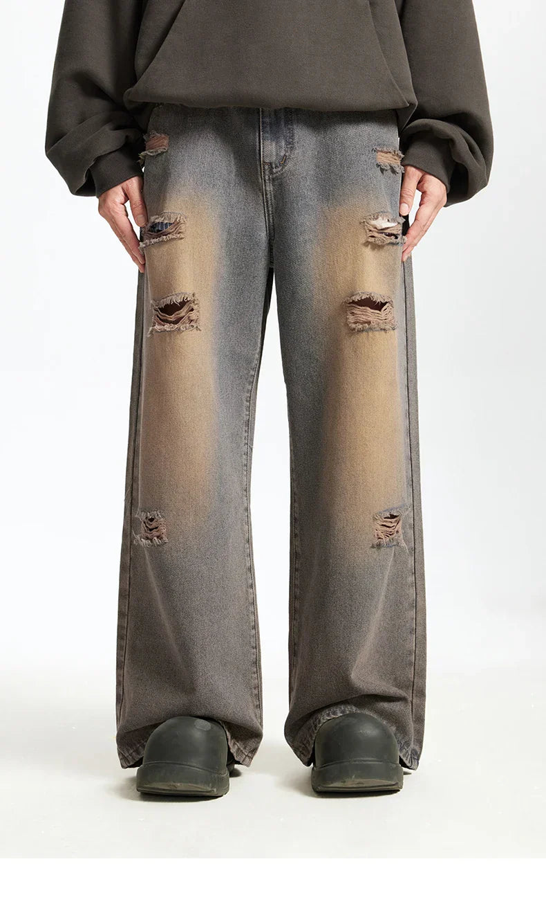 Vintage Distressed Grunge Revival Jeans