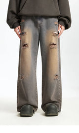Vintage Distressed Grunge Revival Jeans