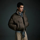 Chaqueta acolchada gruesa corta