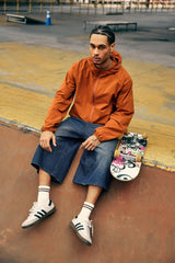 Faux Two-Tone-Denim-Jorts