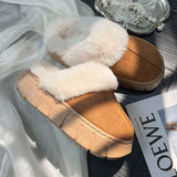Indoor Fluffy Thick Sole Uggs Slippers