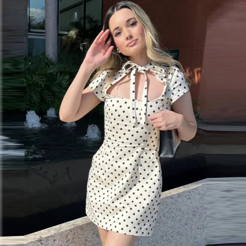 Keyhole Mini Dress