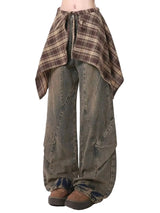Blue Y2K Vintage Baggy Jeans