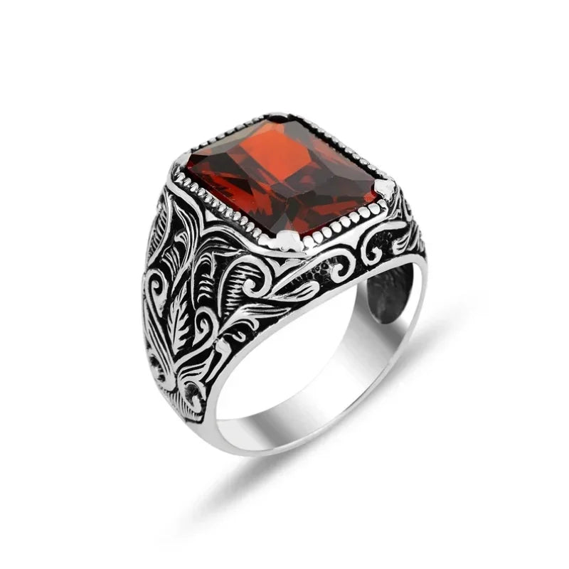 Square Red Ring